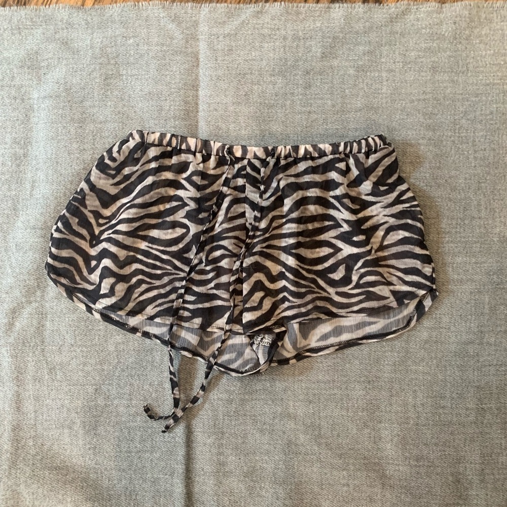 Bathing suit cover up shorts